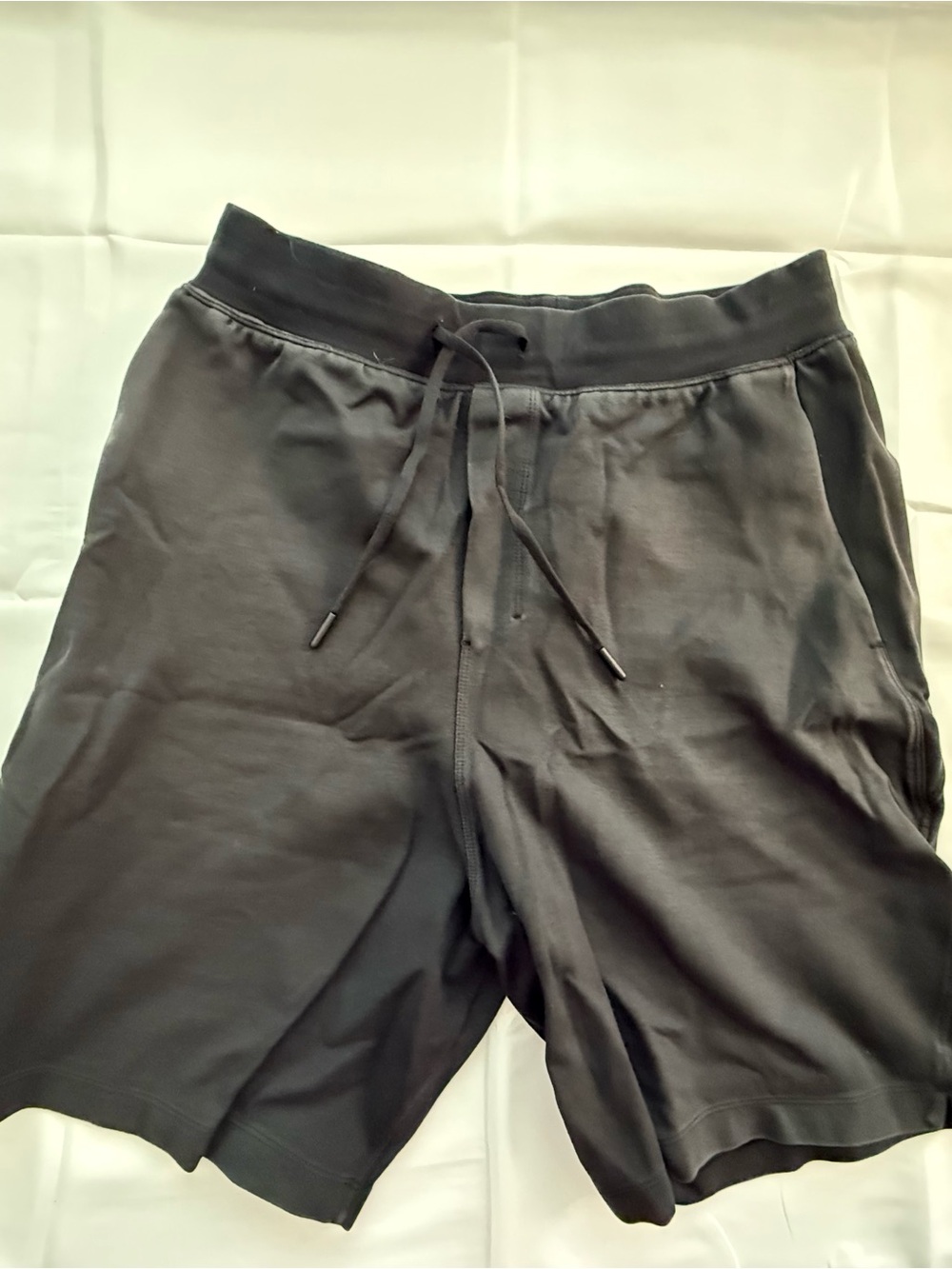 lululemon athletica Men's Black Athletic Drawstring Shorts